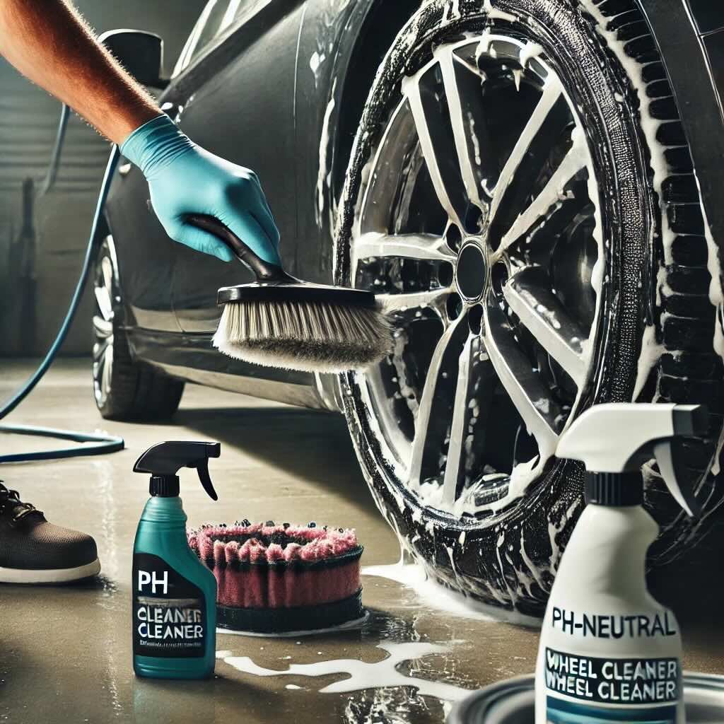 What Do Car Detailers Use to Clean Wheels?