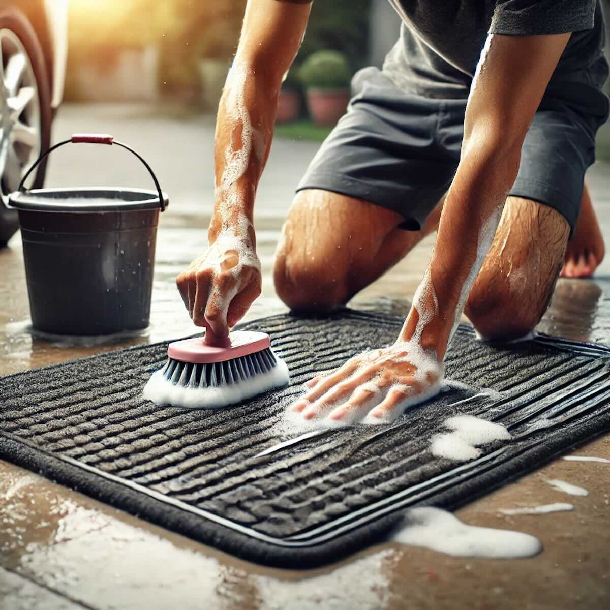 What is the Best Thing to Clean Floor Mats With?